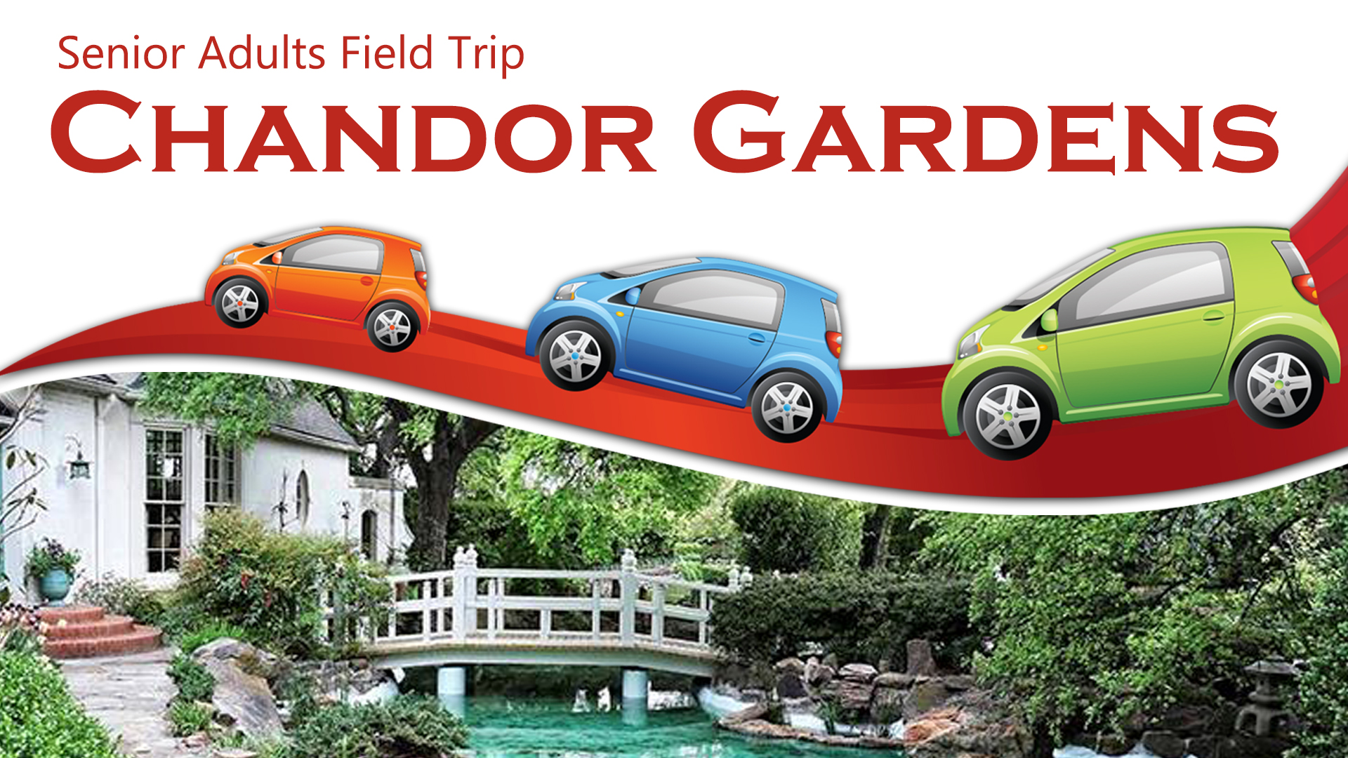 Senior Adult Field Trip to Chandor Gardens