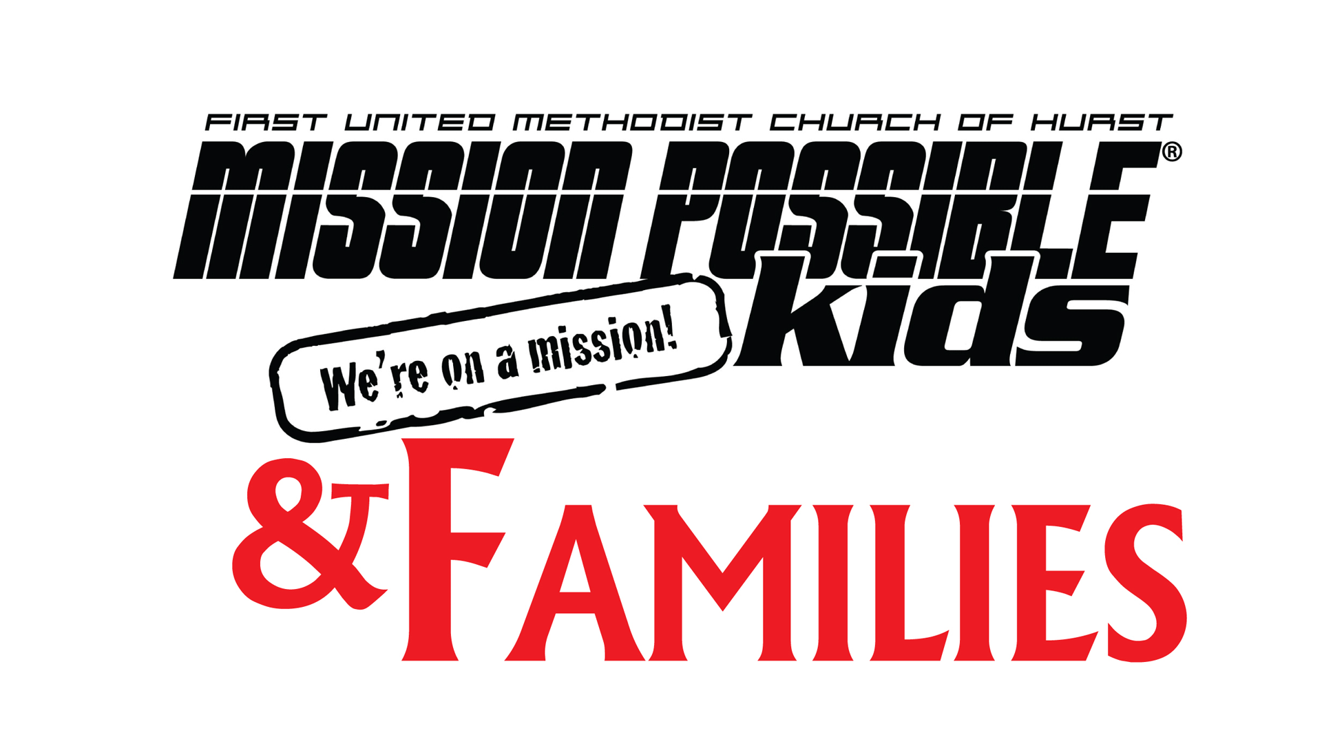 Mission Possible Kids & Families (OUTDOOR/IN PERSON)